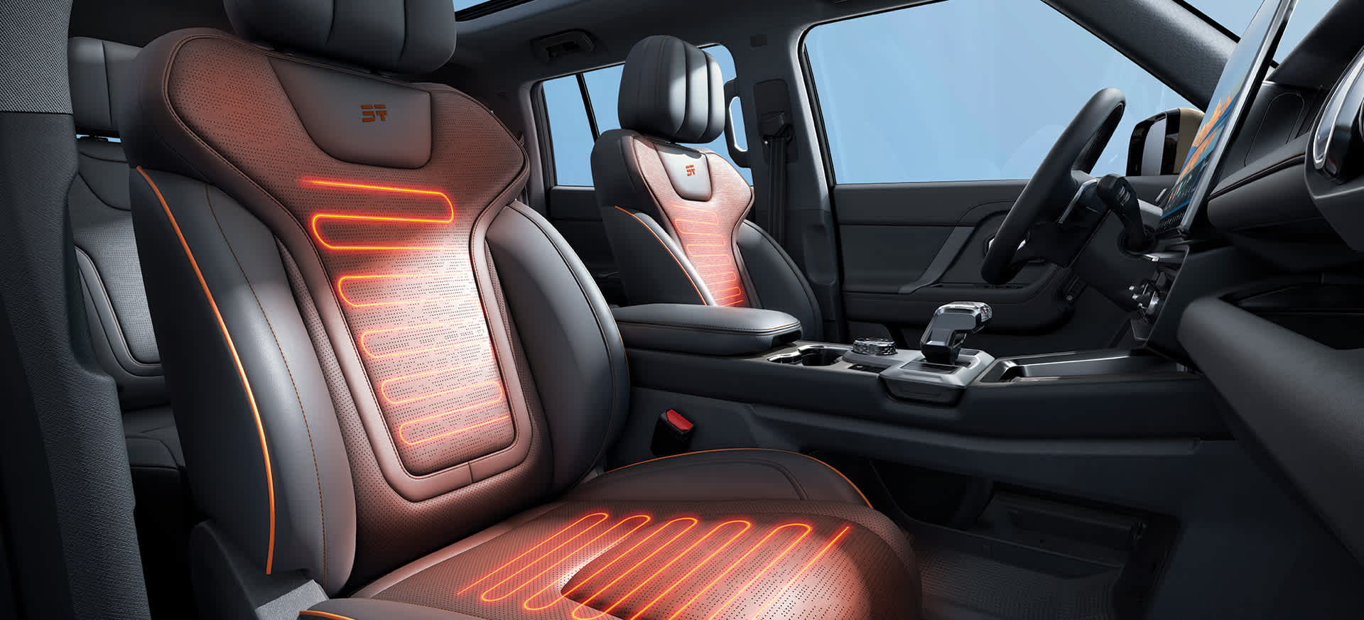 Jetour T1 Interior, Passenger Side